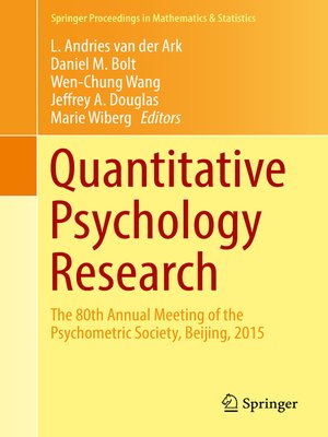 cover image of Quantitative Psychology Research